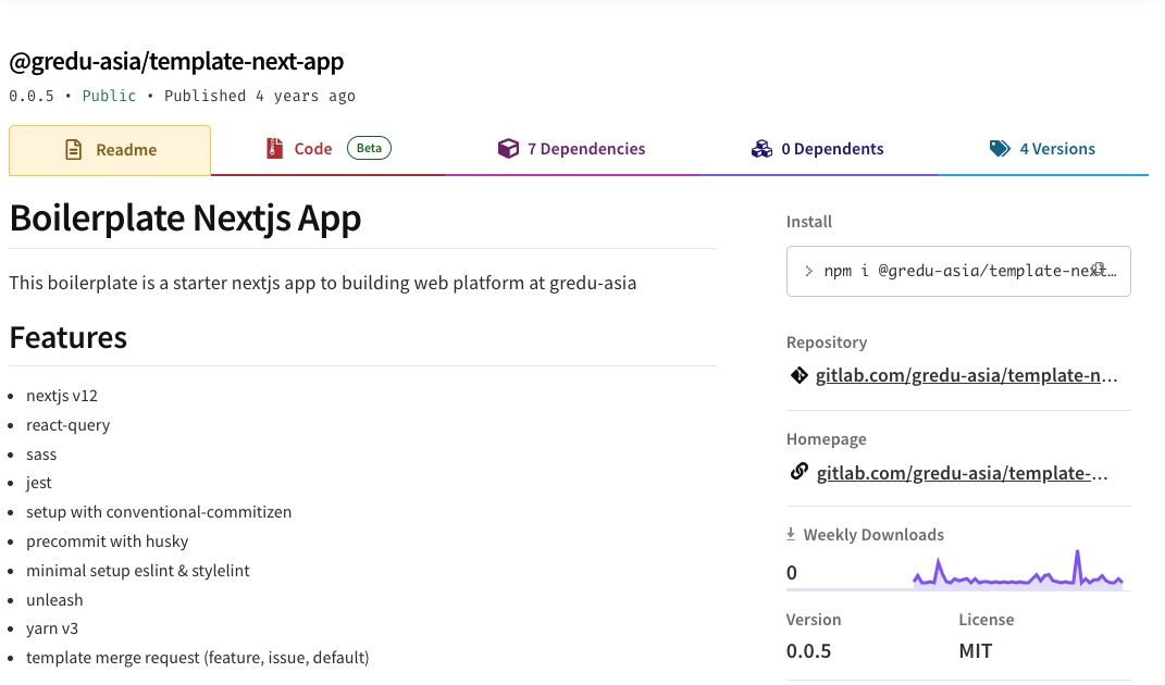 Boilerplate Nextjs